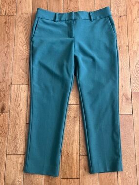 LOFT Petites Green Marisa Trousers - Size 8P